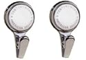 Interdesign Chrome Clip Magnet Hook, Set of 2