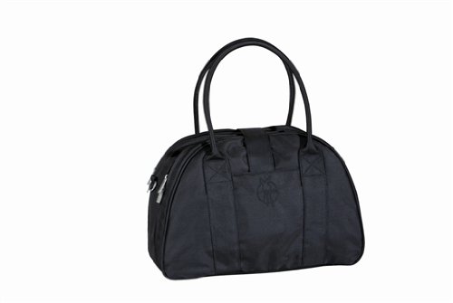 Lassig Shoulder Diaper Bag, Glam Black