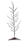 Festive White LED Twig Tree, 90 cm