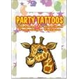 Party Pack of 10 Giraffe Tattoos
