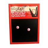 Magnetic Kitchen Chalkboard - Hooray one more job to do
