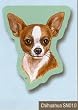 Chihuahua Sticky Notes Notebook
