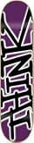 Think Tag Basic Purple/Black Skateboard Deck-7.6