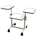 Pegasus Mobile Adjustable Projector Cart with Dual Shelves