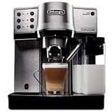Delonghi Die Cast Pump Espresso Maker with Cappuccino Feature