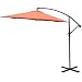 Ampelschirm Banana 300 cm - Farbe: terracotta