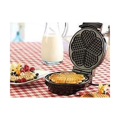 Rosenstein & S�hne Waffeleisen (Herzwaffeln) mit Antihaft-Beschichtung