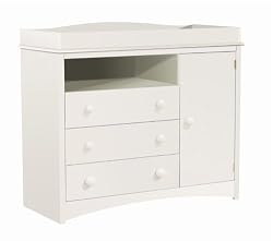 South Shore Contemporary Pure White Changing Table 2280331