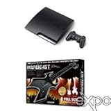 PlayStation 3 120 GB & DreamGEAR Playstation 3 WarBeast Guitar
