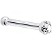 14k White Gold 1.5mm Diamond (0.015 cttw) Nose Bone 18 Gauge