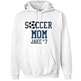 Devoted Soccer Mom: Custom Unisex Hanes Ultimate Cotton Heavyweight Hoodie