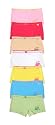 Women's Cotton "Feel So Good" Print Assorted Color Boy Shorts - 12 Pack (Wholesale Pricing)