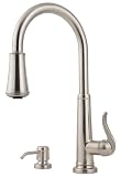 Price Pfister F5297YPS Ashfield 2 or 4-Hole Pull-Down Kitchen Faucet, Stainless Steel