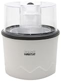 from Designer Habitat Designer Habitat - Ice Cream, Frozen Yoghurt and Sorbet Maker Machine 1.5 Litre Capacity with FREE Ice Cream Recipe Book by Annette Yates