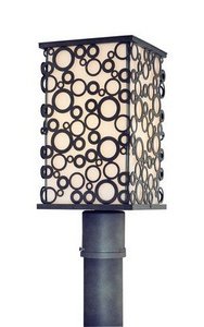 Troy Lighting PF5015FI Aqua Fluorescent Post Mount Light, French