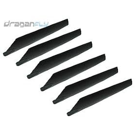 3 Sets of Black Lower Replacement Blades (6 pieces) for the Lama II V4 - Blade B (Qty 6)
