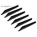 3 Sets of Black Lower Replacement Blades (6 pieces) for the Lama II V4 - Blade B (Qty 6)