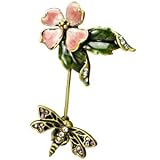 Jay Strongwater Dogwood Stickpin