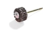 3M Flap Wheel 60 Grit Coarse 3/4Od X 3/8W X 1/8 Shank