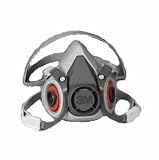 3M 1840704 Cartridge Half-Facepiece Respirator Half Facepiece, M