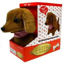Dottie the Dachshund Walking Barking Dog by Arf Arf