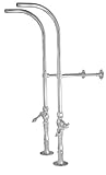 IMAGE OF Elizabethan Classics ECFSS01CP FSS Rigid Free Standing Supplies, Metal Lever Handles, Chrome