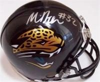 Maurice Jones - Drew Autographed/Hand Signed Jacksonville Jaguars Football Mini Helmet