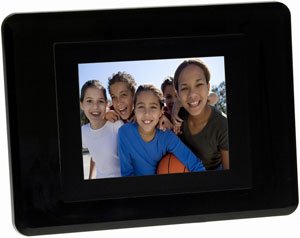 Sunpak Digital Picture Frame Black 3.5-Inch LCD Picture Frame