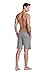 CYZ Men's 100% Cotton Knit Sleep Shorts-GreyNoStripe-L