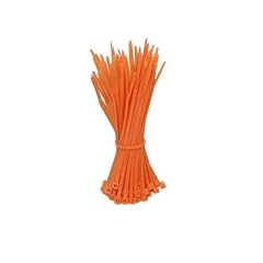Kabelbinder 100mm orange, 100 Stk