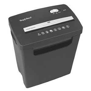 Simplyshred 6-sheet Cross-cut Credit Card, Staples Paper Shredder by SimplyShred
