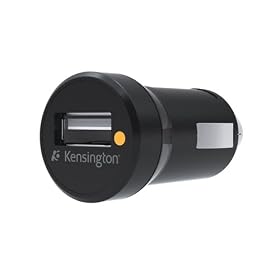 Kensington K39242US USB Car Charger for All USB-Powered Device (Black)