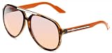 Gucci GG1627/S Sunglasses - 0Q22 Dark Havana Orange (G4 Brown Mirror Gradient Lens) - 59mm