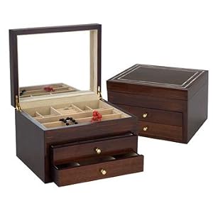 Reed and Barton Mother of Pearl Jewelry Chest