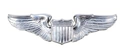 US Air Force U.S.A.F. Pilot Wing Insignia Pin Set