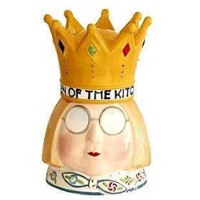 Mary Engelbreit Queen of the Kitchen Cookie Jar by 