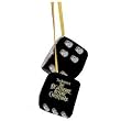 Nightmare Before Christmas Fuzzy Dice