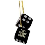 Nightmare Before Christmas Fuzzy Dice