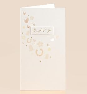 10 Die Cut Edge RSVP Cards