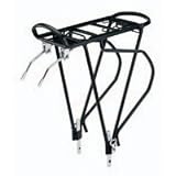Sunlite Bicycle Welded Spring Rear Rack, Black