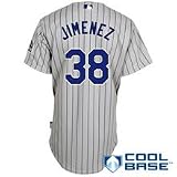 Colorado Rockies Authentic Ubaldo Jimenez Road Cool Base Jersey