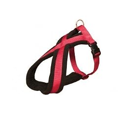 Trixie 20383 Premium Geschirr, S-M: 40-60 cm/25 mm, rot