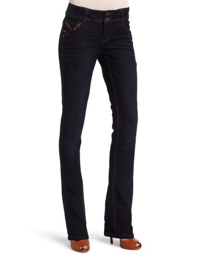 Democracy Women's 33 Inches Itty Bitty Boot Jeans with Signature Embroidery Pockets product image