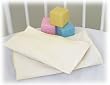 White Bastiste Bassinet: Bumper/Liner and Sheet