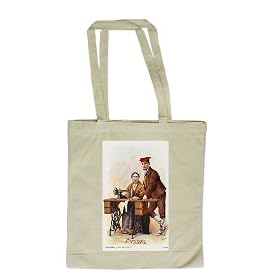 Buy 'Couple from Cyrene, Libya with their Singer Sewing Machine' - Long Handled Shopping Bag - Shopping... by Art247