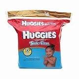 Huggies Supreme Baby Wipes Refill, Thick-N-Clean, 128 ea