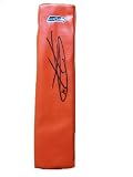 Sidney Rice Autographed Seattle Seahawks Logo Football End Zone Pylon, South Carolina Game Cocks, Proof Photo of Sidney Signing for Us.
