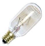 25 watt 120 volt T8 Candelabra Screw (E12) Base 25T8C-120V Incandescent Eiko Light Bulb