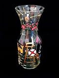 Beach Party Design - Hand Painted - Carafe - .5 Liter