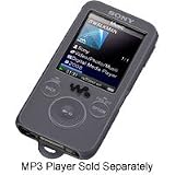 Sony Silicone Case for Walkman NWZ-S630 and S730 Series Players (Black)